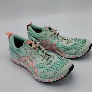 ASICS  Gel-Noosa Tri 12 Running Shoes Women's Size 8.5  green  pink mix color
